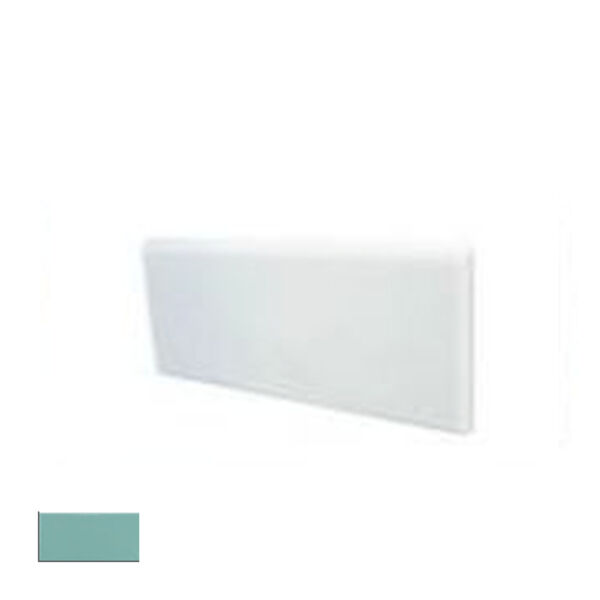 equipe jade brillo bullnose 7.5x15 (22046) płytki equipe ceramicas hiszpańskie do łazienki zielone błyszczące