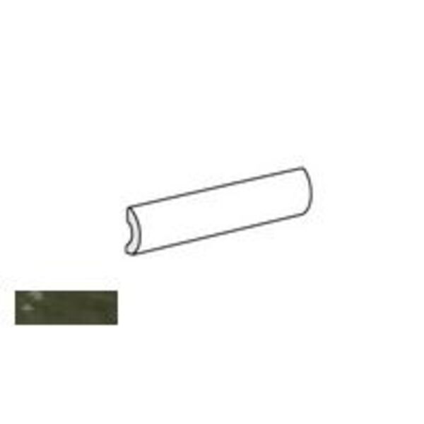 equipe la riviera botanical green pencil bullnose 3x20 (25923) equipe la riviera