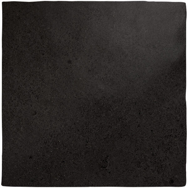 equipe magma black coal płytka ścienna 13.2x13.2 (24972) glazura equipe ceramicas hiszpańskie do kuchni czarne matowe