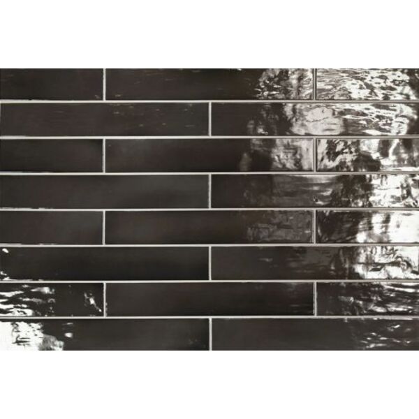 equipe manacor black płytka ścienna 6.5x40 (26926) płytki equipe ceramicas prostokątne hiszpańskie