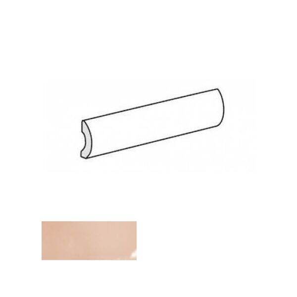 equipe manacor blush pink pencil bullnose 3x20 (26954) płytki equipe ceramicas prostokątne hiszpańskie