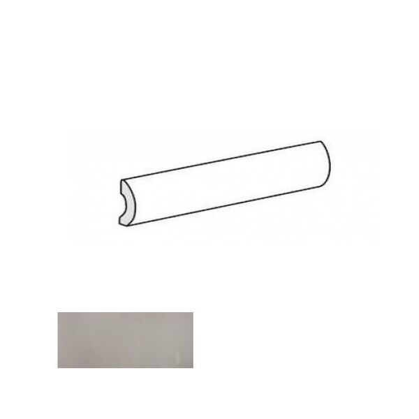 equipe manacor mercury grey pencil bullnose 3x20 (26957) 