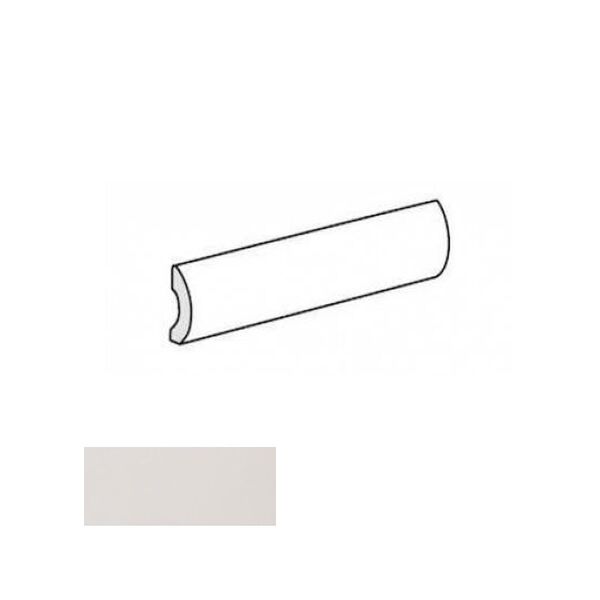 equipe manacor white pencil bullnose 3x20 (26959) płytki equipe ceramicas prostokątne do salonu błyszczące o grubości od 8 do 10 mm