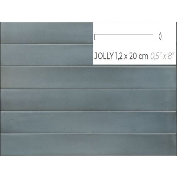 equipe massimo smoke blue jolly 1.2x20 (31674) satynowe płytki niebieskie