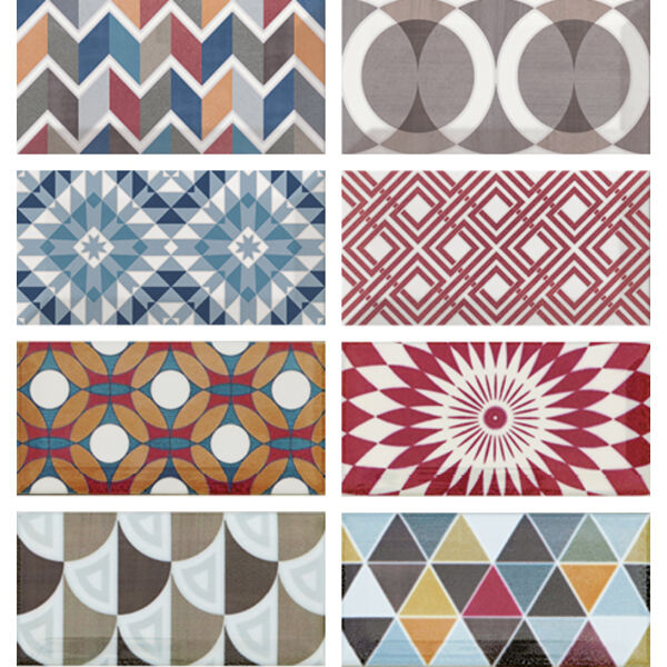 equipe metro patchwork colours dekor 7.5x15 (20922) patchworkowe płytki equipe ceramicas