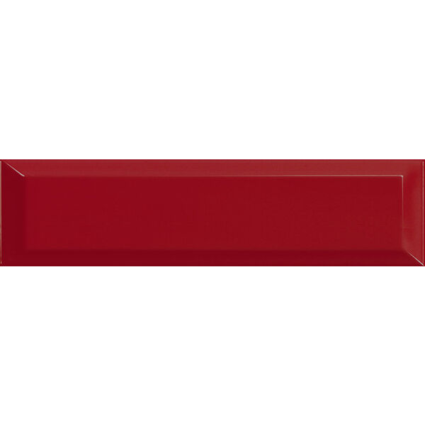 equipe metro rosso płytka ścienna 7.5x30 (14251) glazura equipe ceramicas do kuchni 7,5x30 błyszczące strukturalne