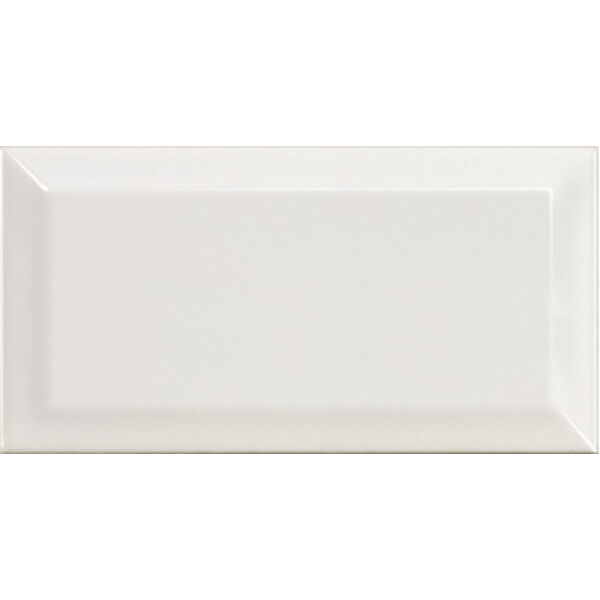 equipe metro white płytka ścienna 10x20 (13923) glazura equipe ceramicas hiszpańskie białe o grubości 10 mm