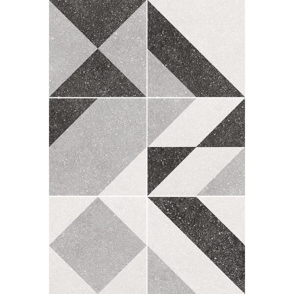 equipe micro grey elements dekor 20x20 (23543) patchworkowe płytki equipe ceramicas