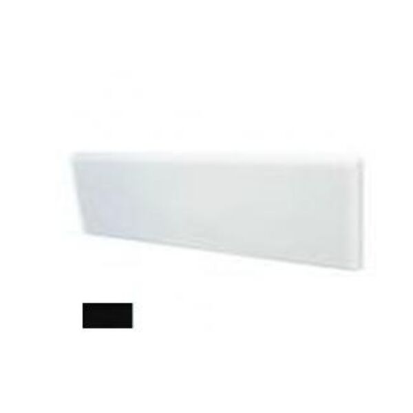 equipe negro brillo bullnose 7.5x30 (22054) glazura equipe ceramicas prostokątne hiszpańskie 7,5x30 czarne