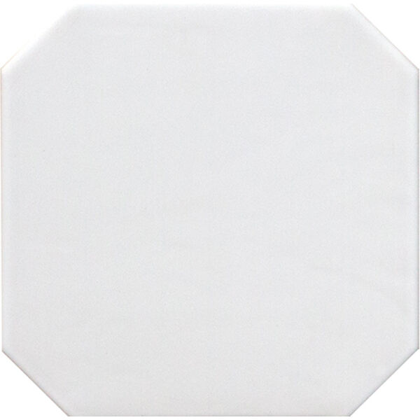 equipe octagon blanco mate gres 20x20 (20547) płytki equipe ceramicas kwadratowe hiszpańskie do łazienki matowe monocolor