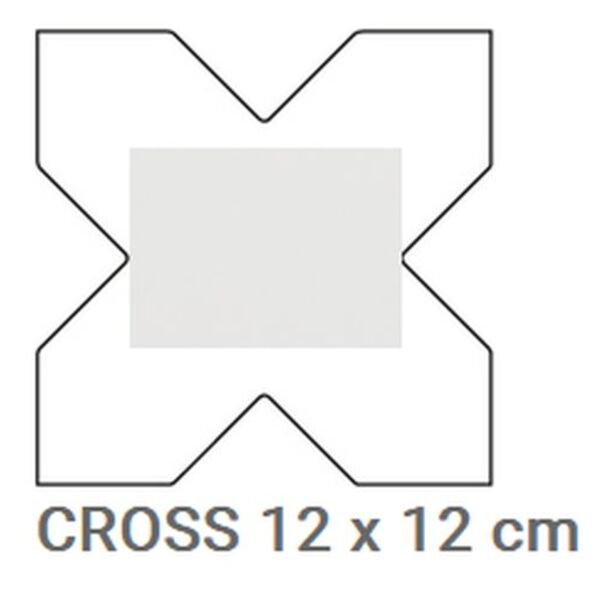 equipe porto cross white gres 17.5x20 (30614) płytki equipe ceramicas hiszpańskie białe matowe monocolor