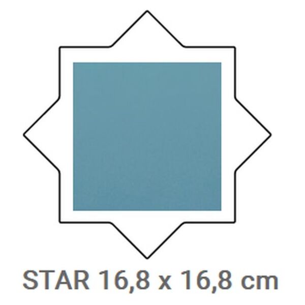 equipe porto star azure gres 17.5x20 (30628) niebieskie płytki monocolor