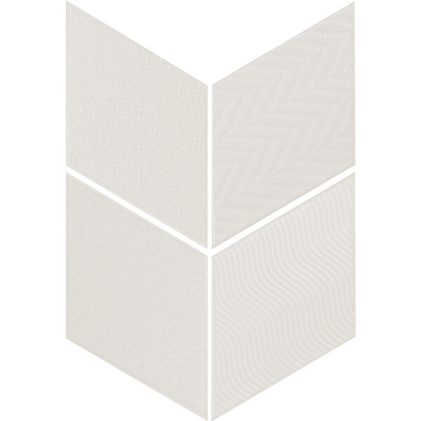 equipe rhombus white gres 14x24 (21294) płytki equipe ceramicas do łazienki antypoślizgowe o grubości od 8 do 10 mm