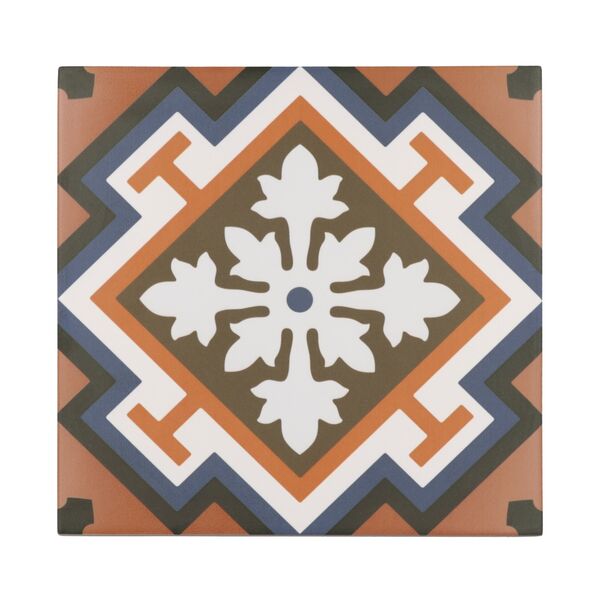 equipe rivoli chelsea mate gres 20x20 (30730) wzorzyste płytki ornamentowe