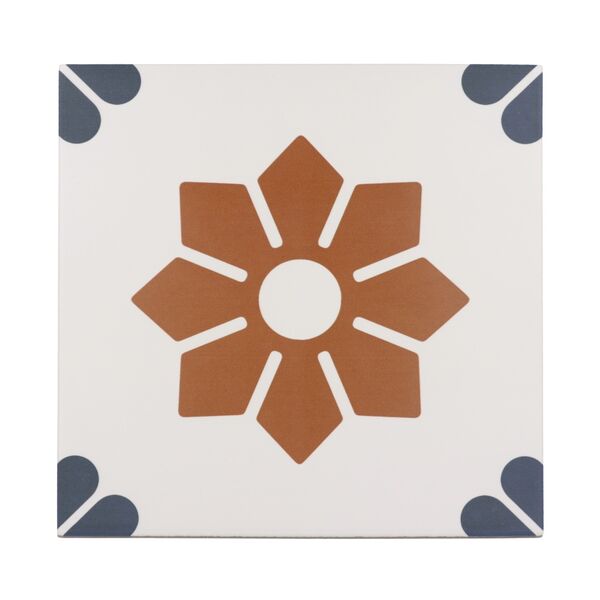equipe rivoli fiore mate gres 20x20 (30728) ornamentowe płytki equipe ceramicas