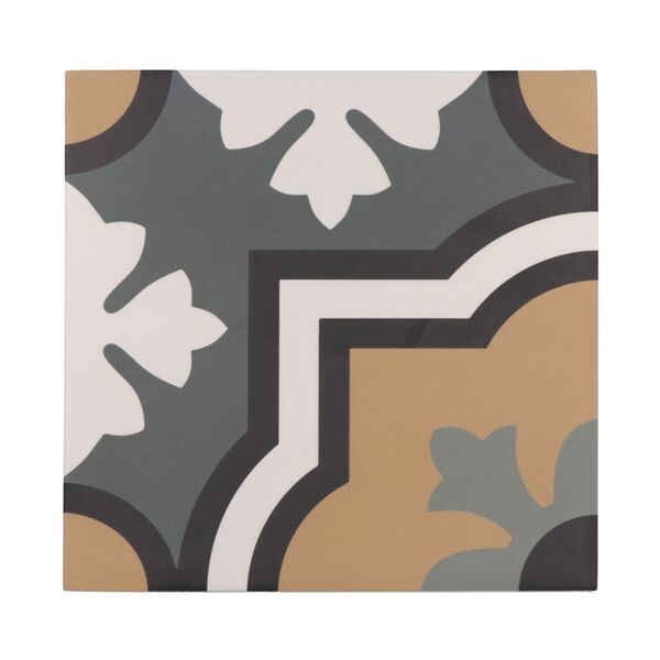 equipe rivoli monaco gris mate gres 20x20 (30732) szare płytki ornamentacyjne