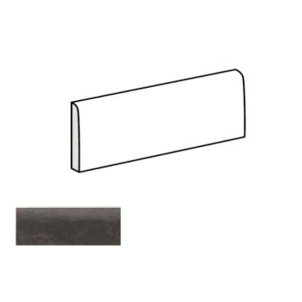 equipe splendours black bullnose 7.5x15 (23990) glazura equipe ceramicas hiszpańskie 7,5x15 czarne