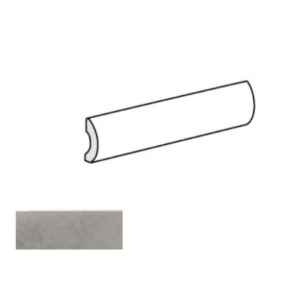 equipe splendours grey pencil bullnose 3x15 (24017) 