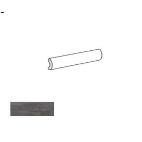 equipe tribeca basalt pencil bullnose 3x20 (26893) 