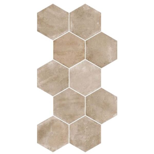 equipe urban nut gres 29.2x25.4 (23513) gres equipe ceramicas prostokątne brązowe matowe