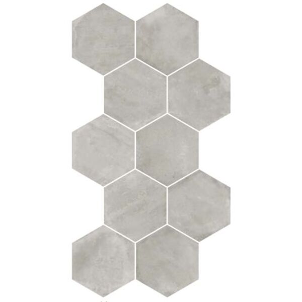 equipe urban silver gres 29.2x25.4 (23514) gres equipe ceramicas heksagonalne szare promocja