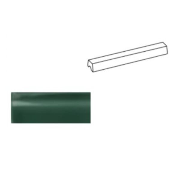 equipe vibe corbel newport green matt listwa 2x20 (28871) glazura do salonu zielone matowe