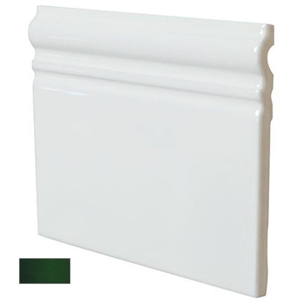 equipe victorian green skirting 15x15 (22491) płytki equipe ceramicas kwadratowe hiszpańskie do łazienki zielone błyszczące