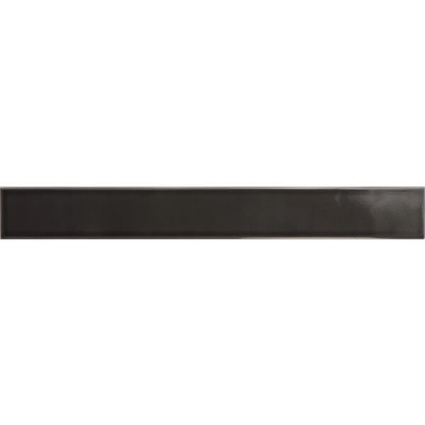 equipe vitral black  płytka ścienna 5x40 (31148) czarne płytki cegiełki