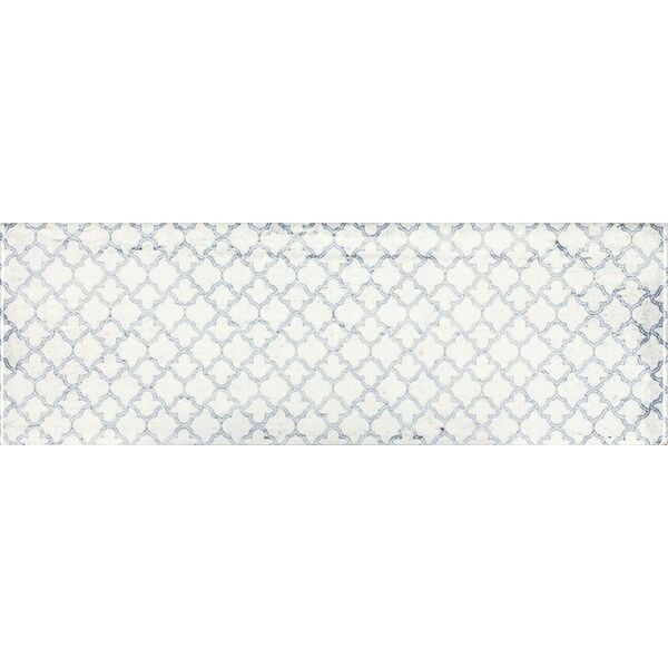 fabresa arles snow mix dekor 10x30 białe płytki fabresa