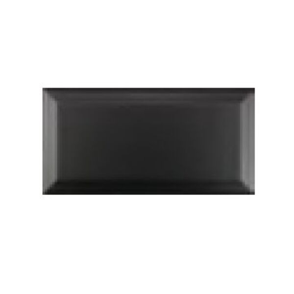 fabresa negro mate biselado bx płytka ścienna 10x20 glazura fabresa prostokątne do łazienki 10x20 matowe o grubości 10 mm