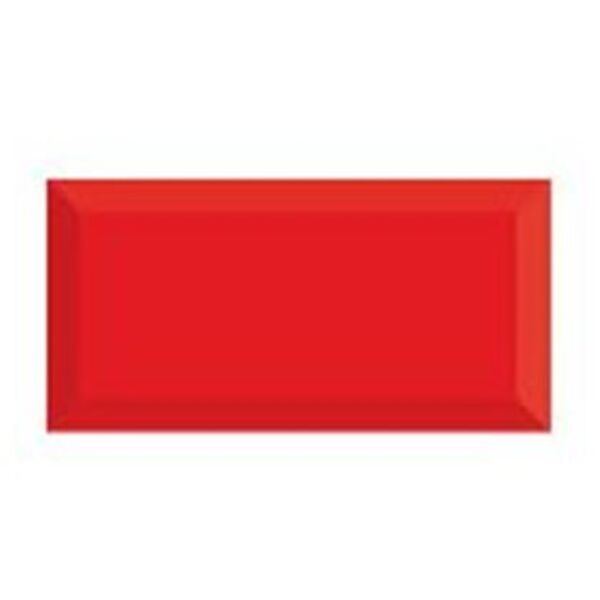 fabresa rojo biselado bx płytka ścienna 10x20 glazura fabresa hiszpańskie do łazienki strukturalne o grubości od 8 do 10 mm