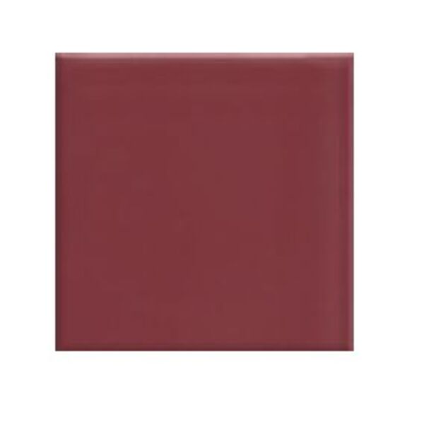 fabresa unicolor rojo burdeos brillo płytka ścienna 15x15 