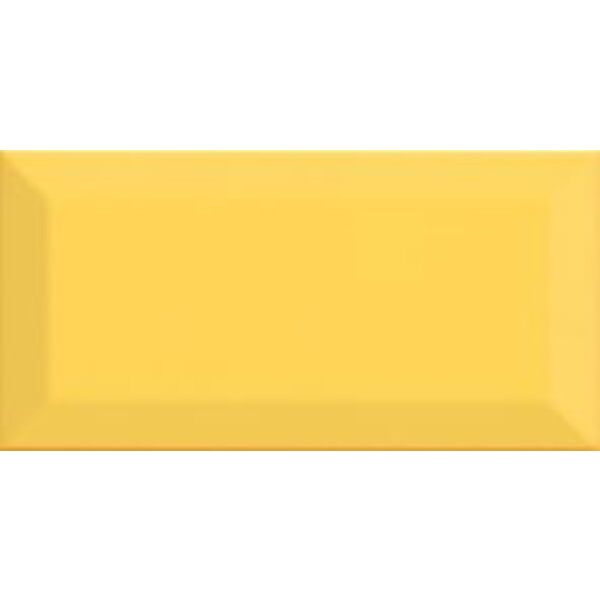 fabresa (wyprzedaż) amarillo yema biselado bx płytka ścienna 10x20 błyszczące płytki 10x20