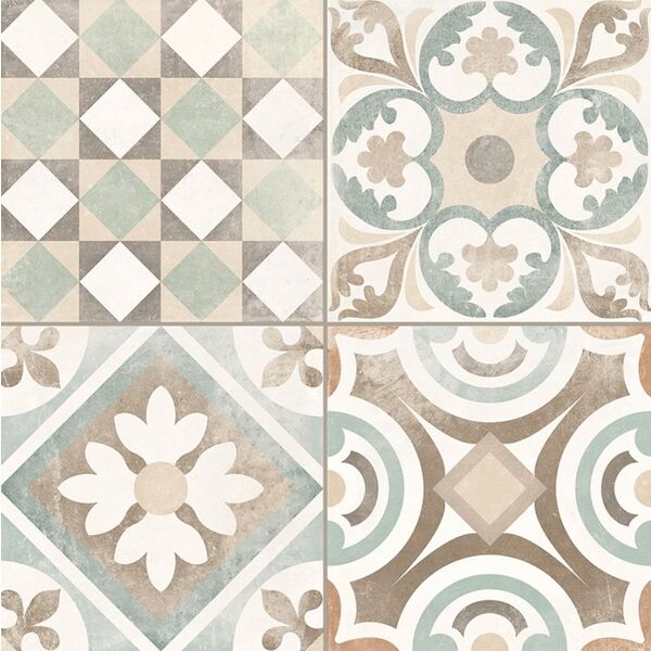 gayafores gaya vintage green gres 33.15x33.15 płytki kwadratowe