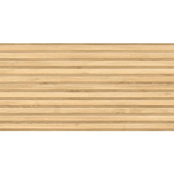 geotiles haru rlv miel płytka ścienna 60x120 strukturalne lamele płytki