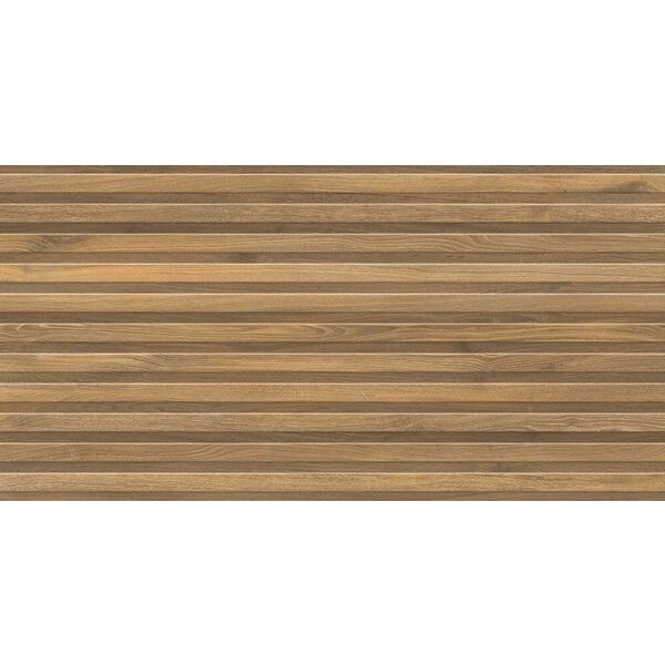 geotiles haru rlv tan płytka ścienna 60x120 strukturalne lamele płytki