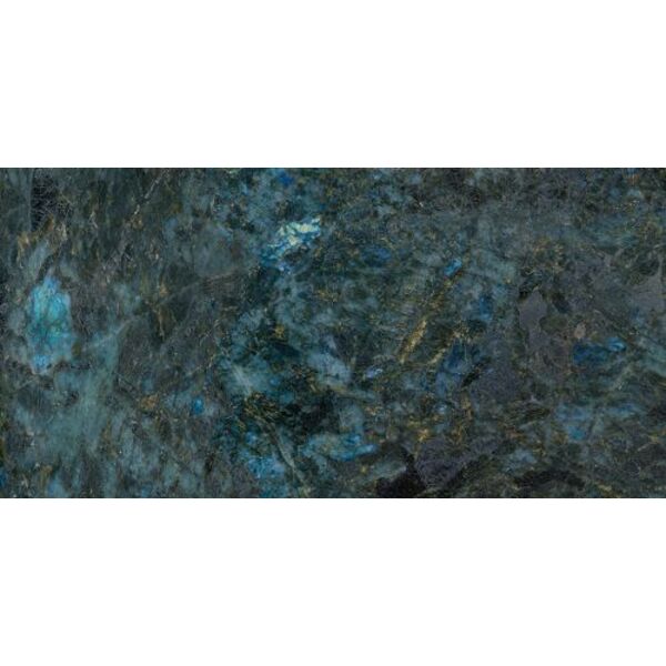 geotiles labradorite blue gres super poler rektyfikowany 60x120 płytki prostokątne hiszpańskie do kuchni niebieskie błyszczące rektyfikowane