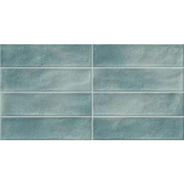 geotiles manhattan aquamarine płytka ścienna 31.6x60 płytki geotiles hiszpańskie do łazienki błyszczące nowości