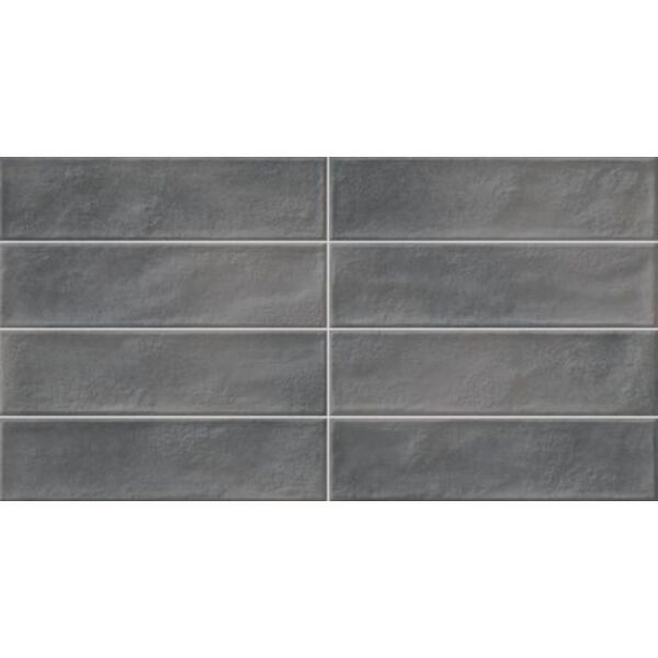 geotiles manhattan silver płytka ścienna 31.6x60 glazura geotiles prostokątne szare błyszczące