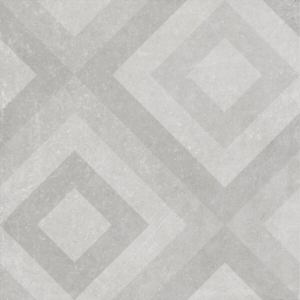 golden tile stonehenge light grey mod dekor rektyfikowany 60x60 gres do salonu szare matowe geometryczne