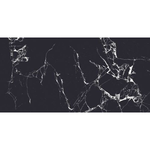 import zodiac black high glossy gres rektyfikowany 60x120 gres import imitujące kamień do salonu czarne błyszczące