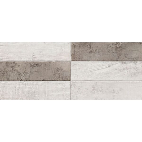 keramika modus pietra white/grigio płytka ścienna 25x60 płytki 25x60