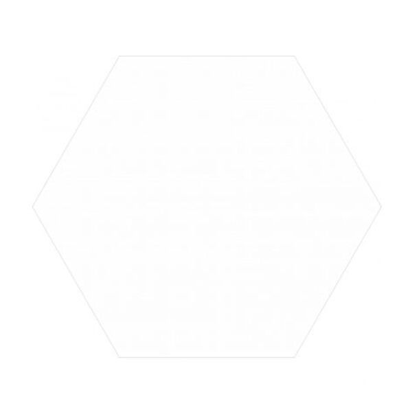 keros ceramika element blanco gres hexagon 23x27 gres keros ceramika heksagonalne hiszpańskie do kuchni białe matowe