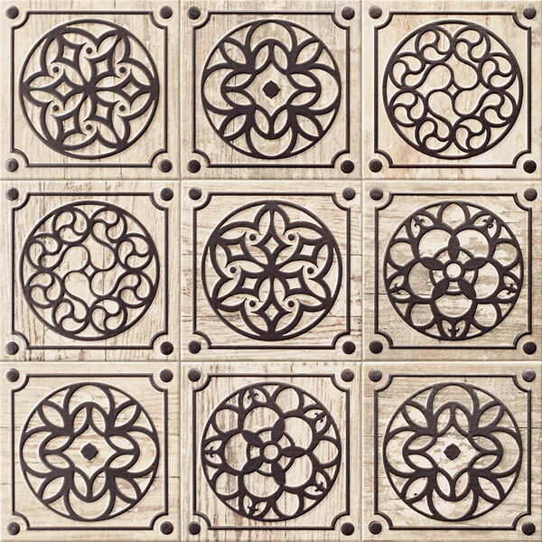 mainzu ceramica art ferro dekor 20x20 satynowe płytki mainzu ceramica