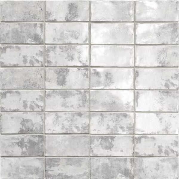 mainzu ceramica biarritz grey płytka ścienna 7.5x15 glazura mainzu ceramica hiszpańskie do łazienki szare błyszczące