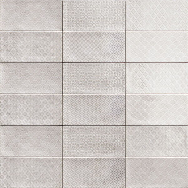 mainzu ceramica camden grey dekor 10x20 glazura mainzu ceramica do kuchni 10x20