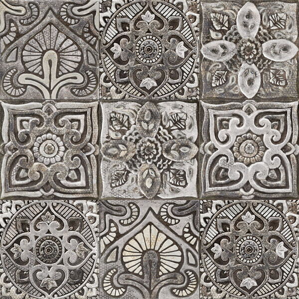 mainzu ceramica mystikos dekor 20x20 satynowe płytki patchworkowe