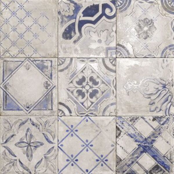 mainzu ceramica ricordi bianco dekor 20x20 glazura kwadratowe do salonu 20x20 patchwork