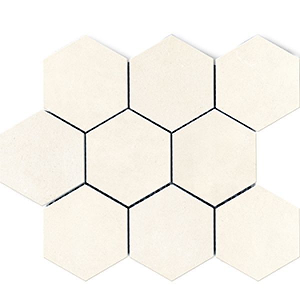 marazzi factor bianco hex m4sg mozaika 30x30 płytki marazzi polska imitujące beton kwadratowe na taras 30x30 białe