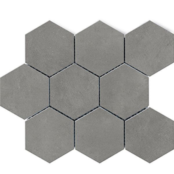 marazzi factor grafit hex m4tn mozaika 30x30 mozaika kwadratowe do kuchni grafitowe